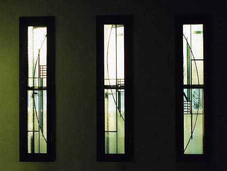 写真：住宅3連窓